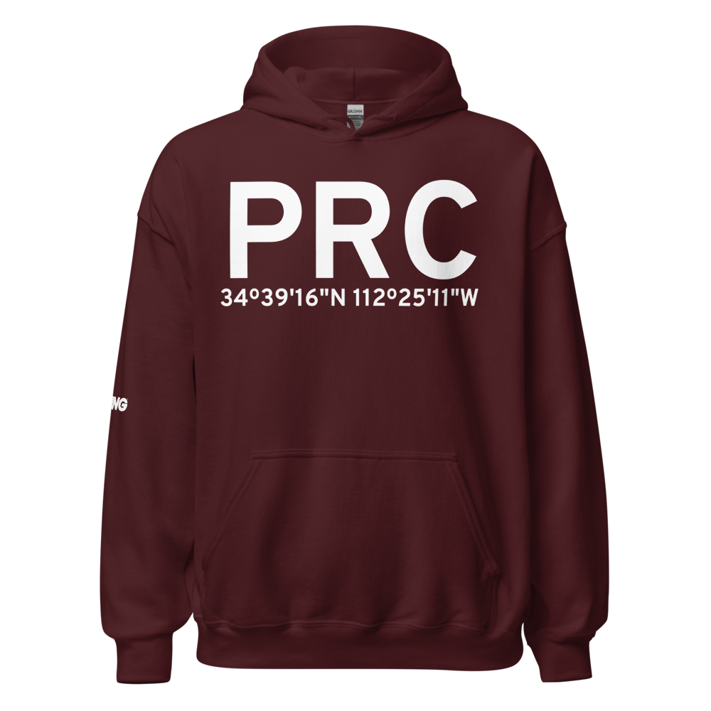 Prescott (KPRC) Airport Hoodie Sweatshirt 