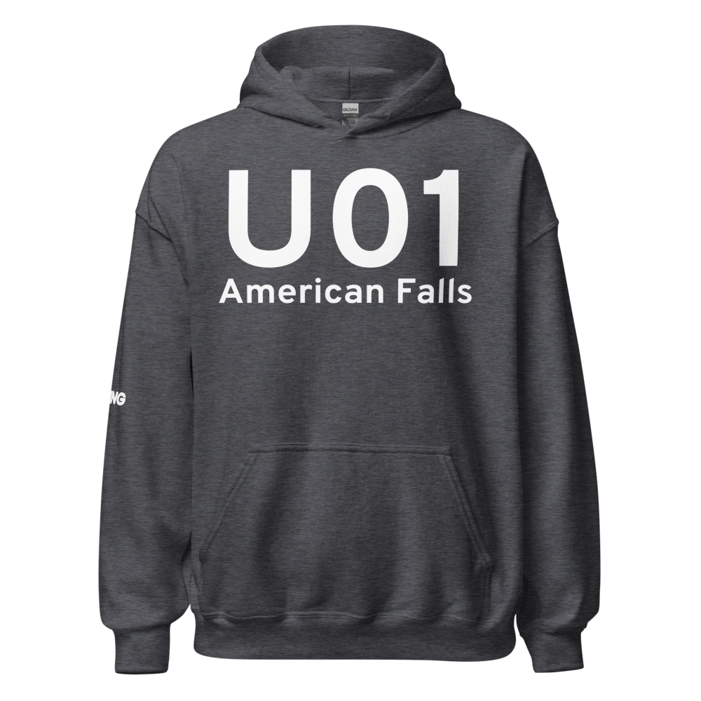 American Falls (KU01) Airport Hoodie Sweatshirt 