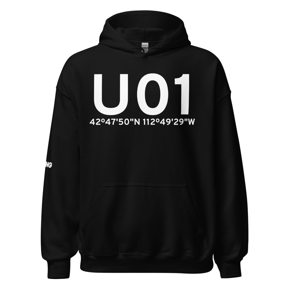 American Falls (KU01) Airport Hoodie Sweatshirt 