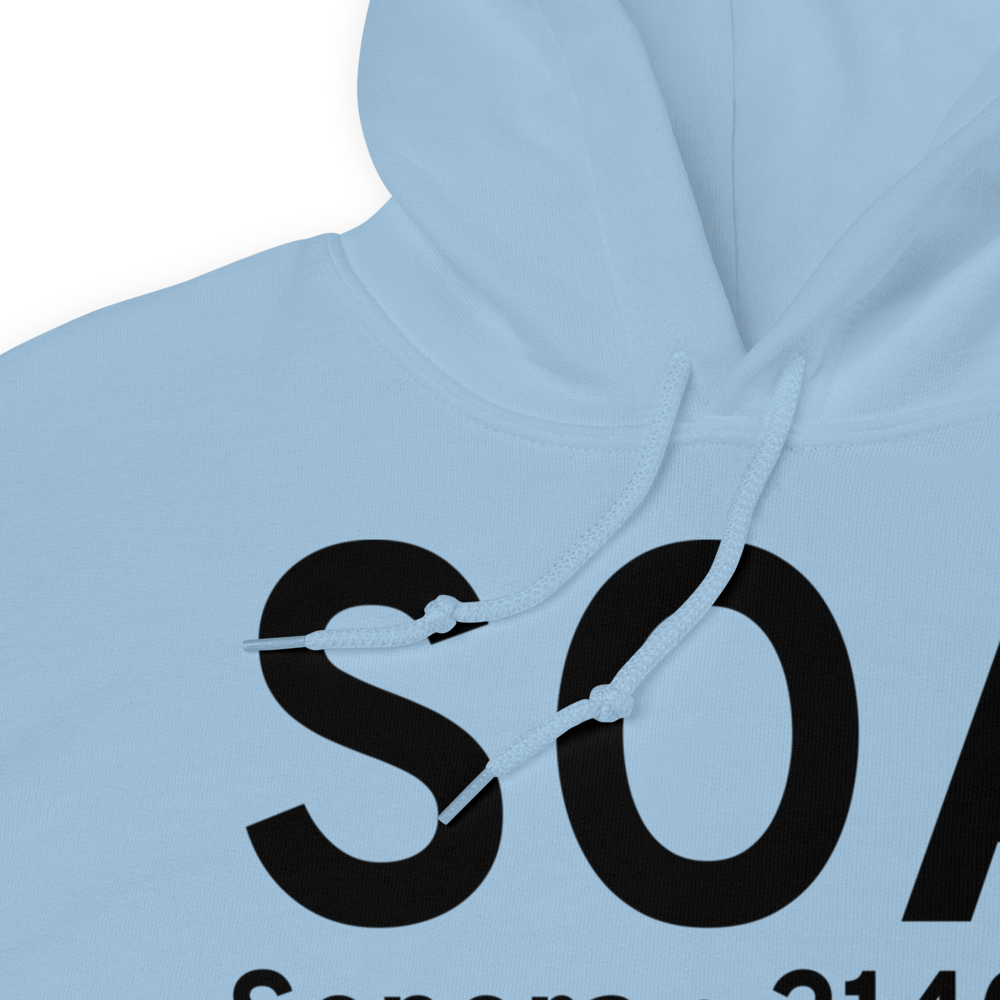 Sonora (KSOA) Airport Hoodie Sweatshirt 