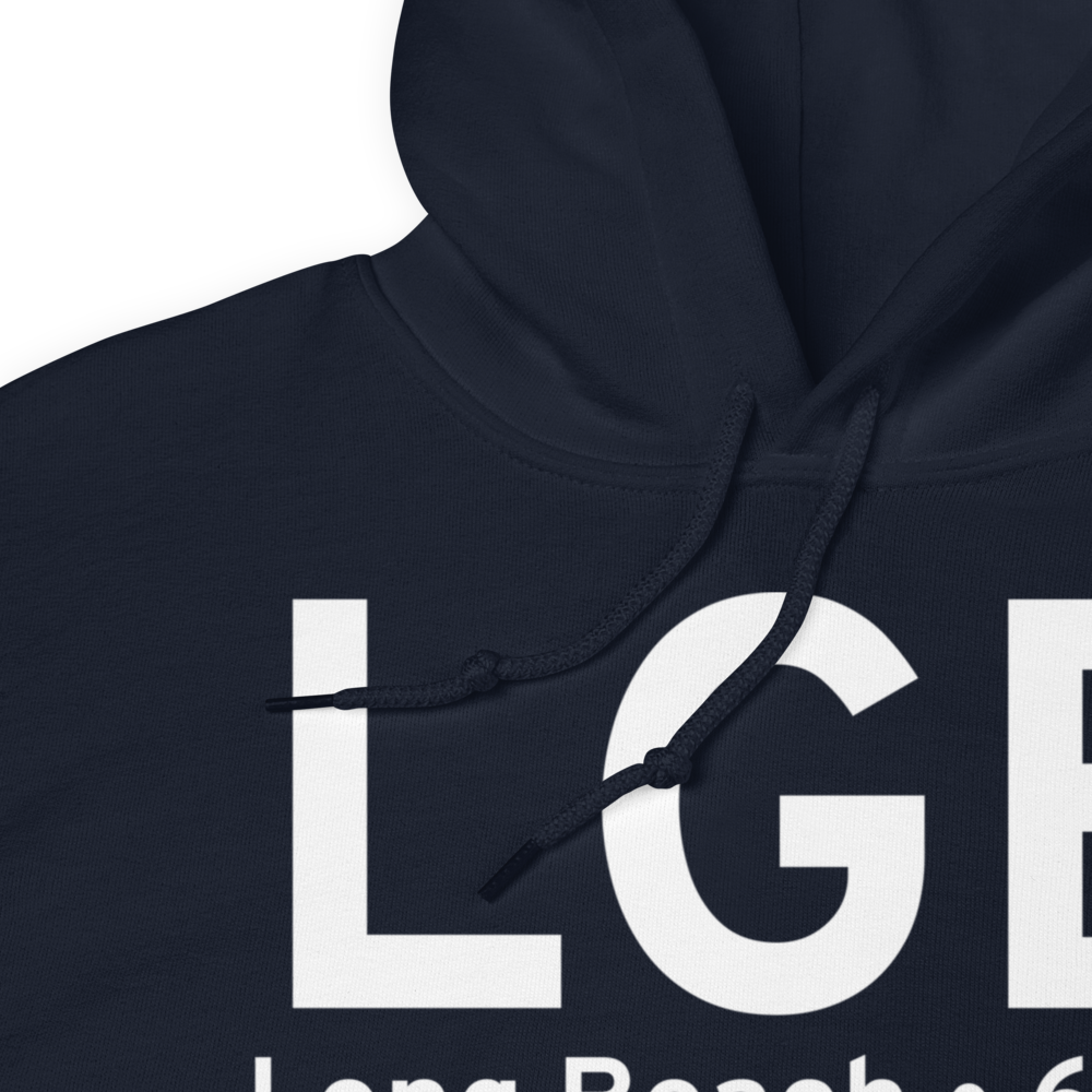 Long Beach (KLGB) Airport Hoodie Sweatshirt 