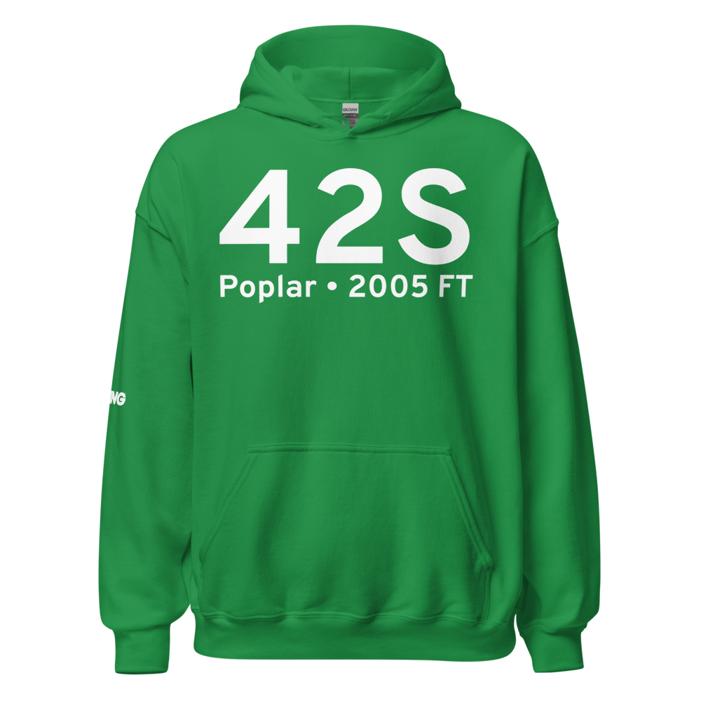 Poplar (K42S) Airport Hoodie Sweatshirt 