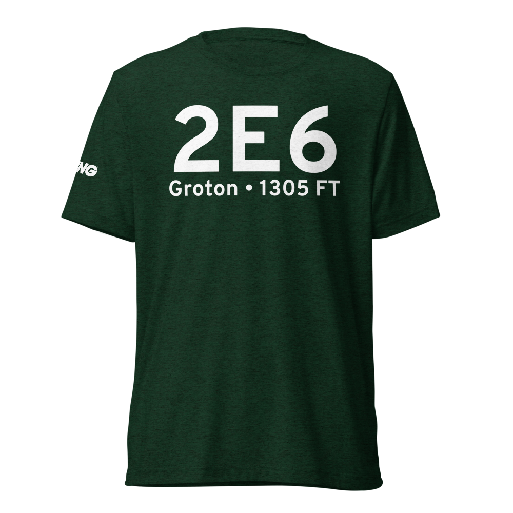Groton (2E6) Airport Tri-blend T-Shirt 