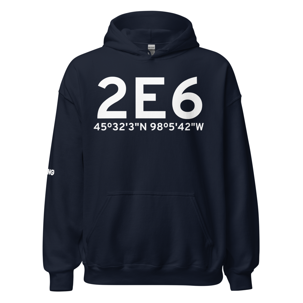 Groton (2E6) Airport Hoodie Sweatshirt 