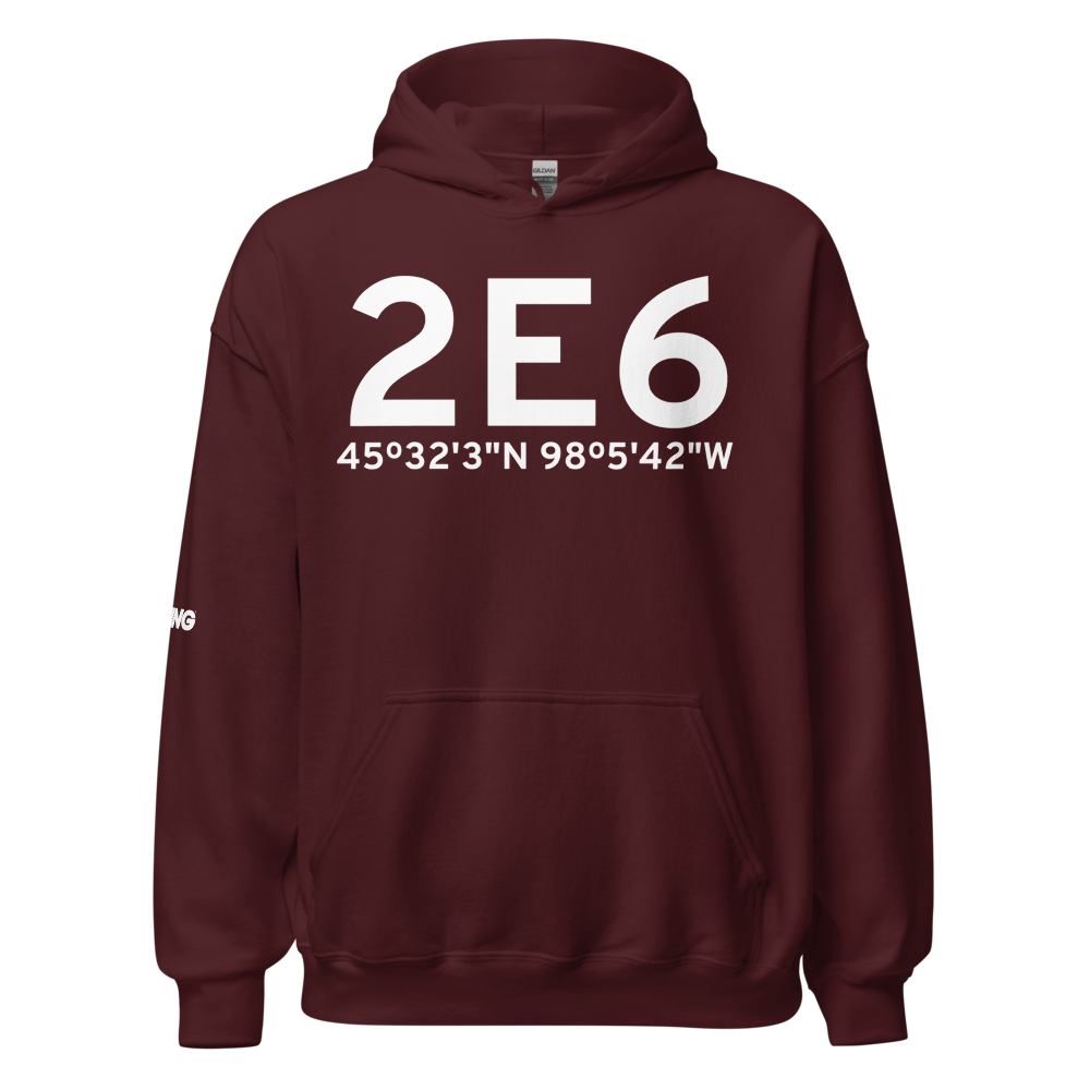 Groton (2E6) Airport Hoodie Sweatshirt 