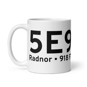 Radnor (5E9) Airport Mug
