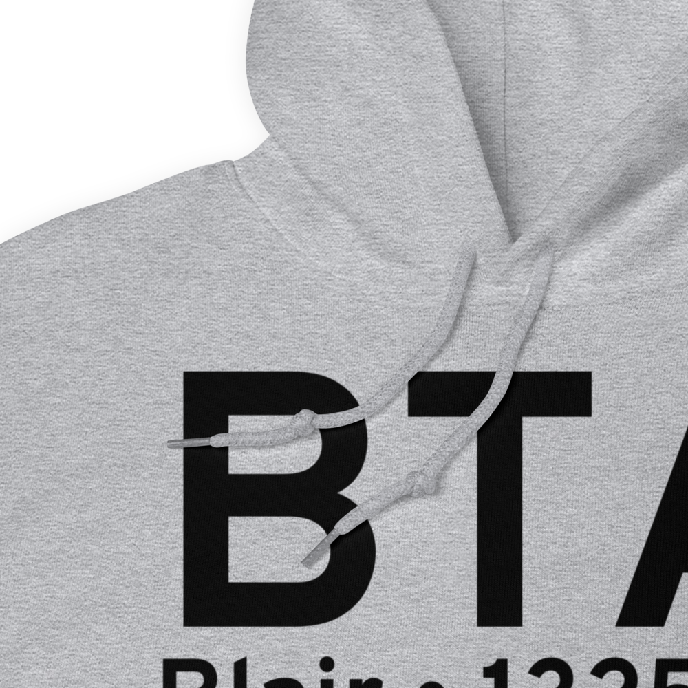 Blair (KBTA) Airport Hoodie Sweatshirt 