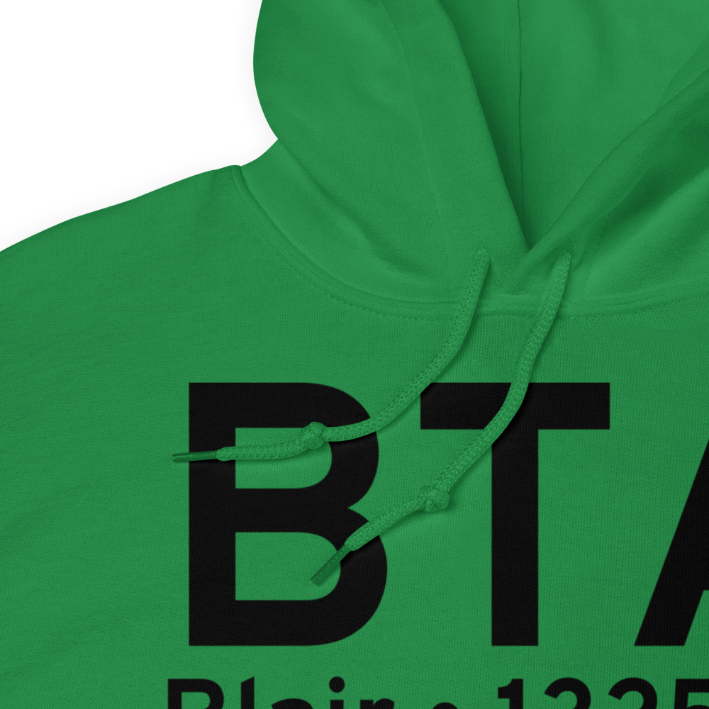 Blair (KBTA) Airport Hoodie Sweatshirt 