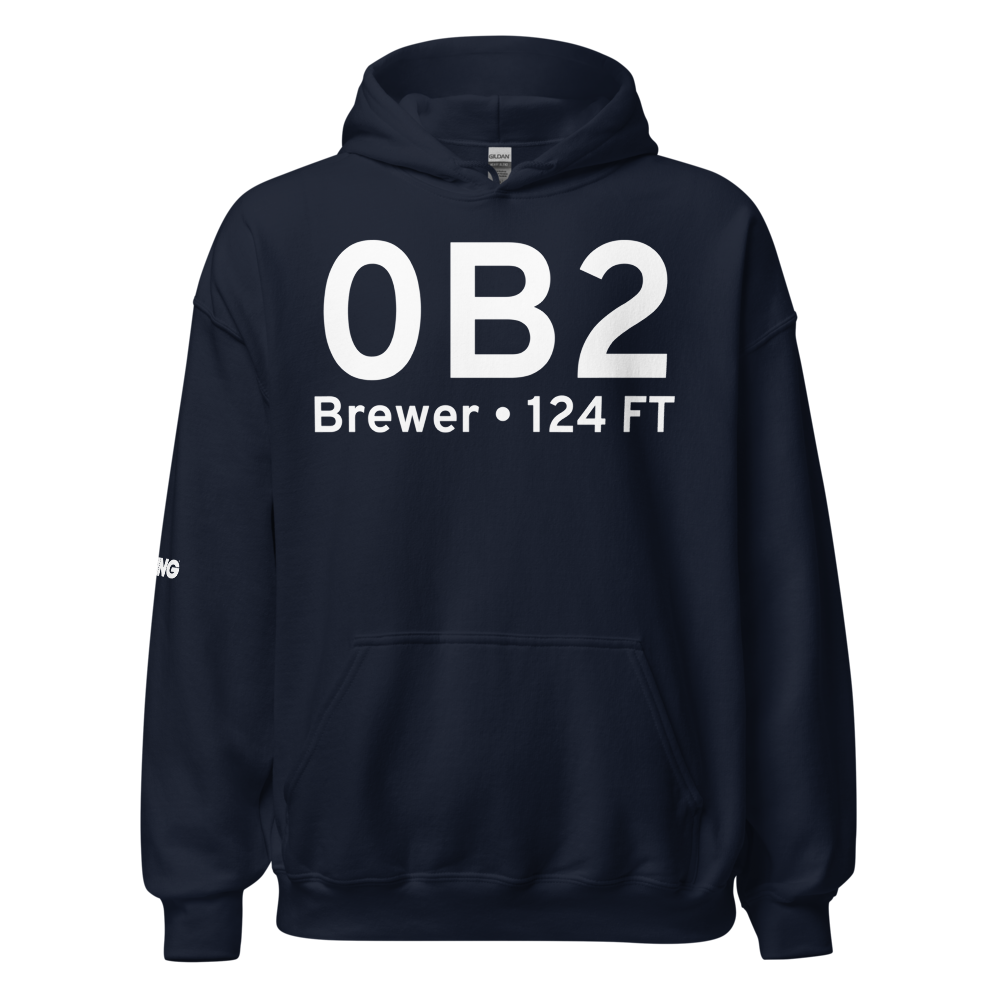 Brewer (0B2) Airport Hoodie Sweatshirt 
