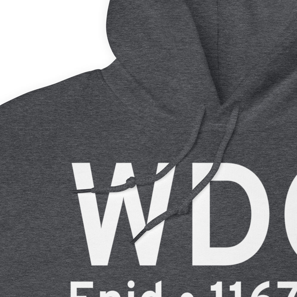 Enid (KWDG) Airport Hoodie Sweatshirt 