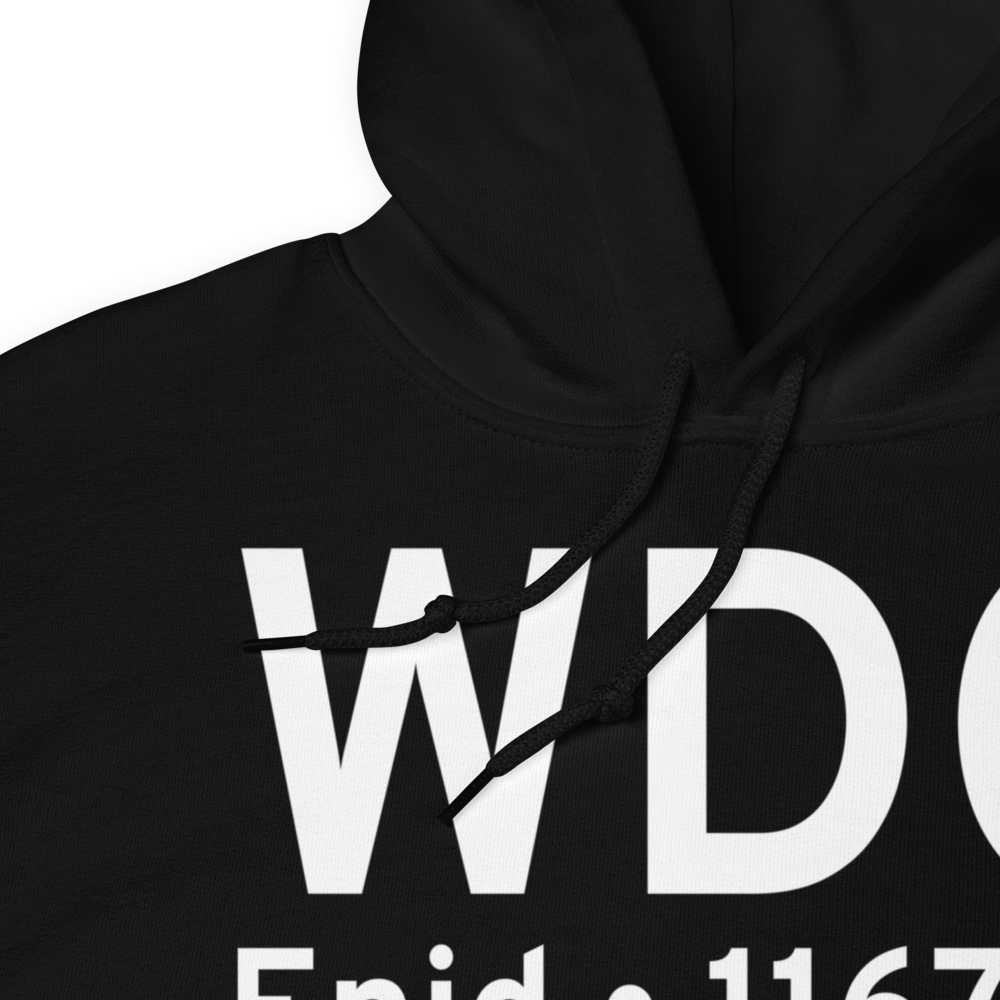 Enid (KWDG) Airport Hoodie Sweatshirt 