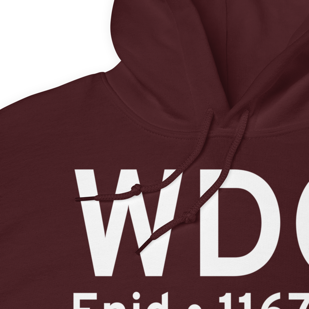 Enid (KWDG) Airport Hoodie Sweatshirt 