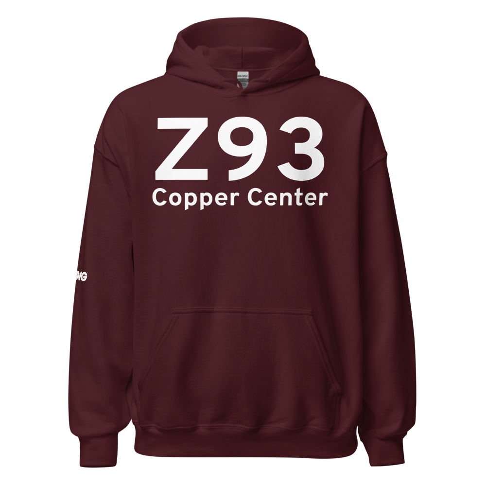 Copper Center (Z93) Airport Hoodie Sweatshirt 