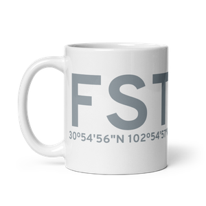 Fort Stockton (KFST) Airport Mug