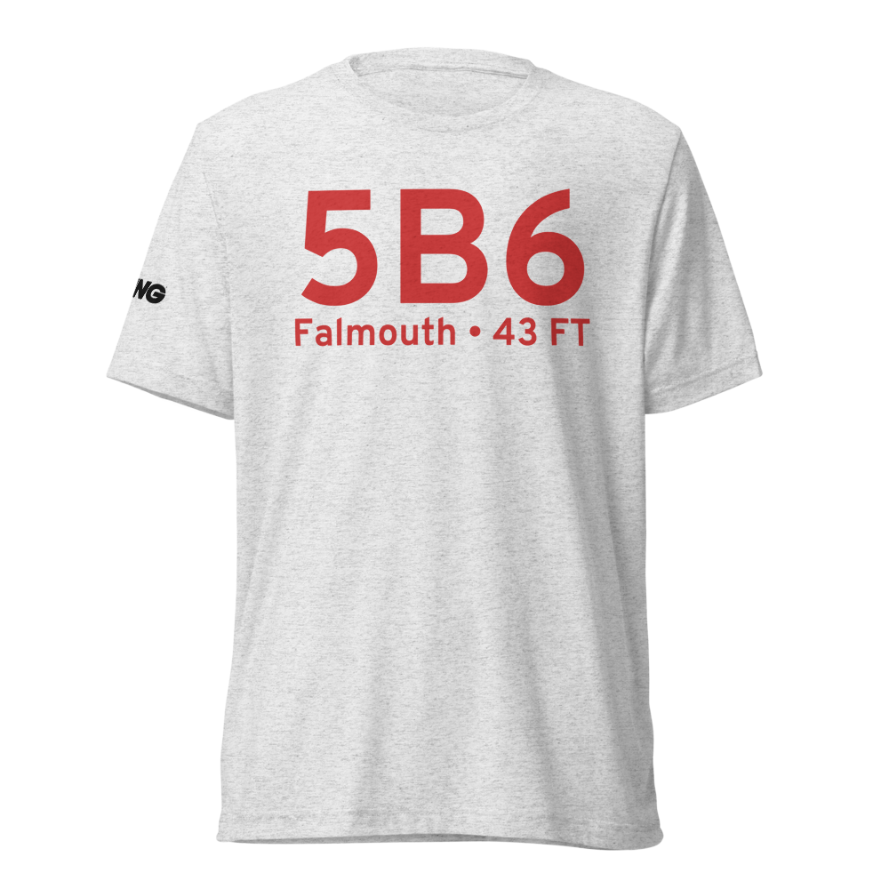 Falmouth (5B6) Airport Tri-blend T-Shirt 