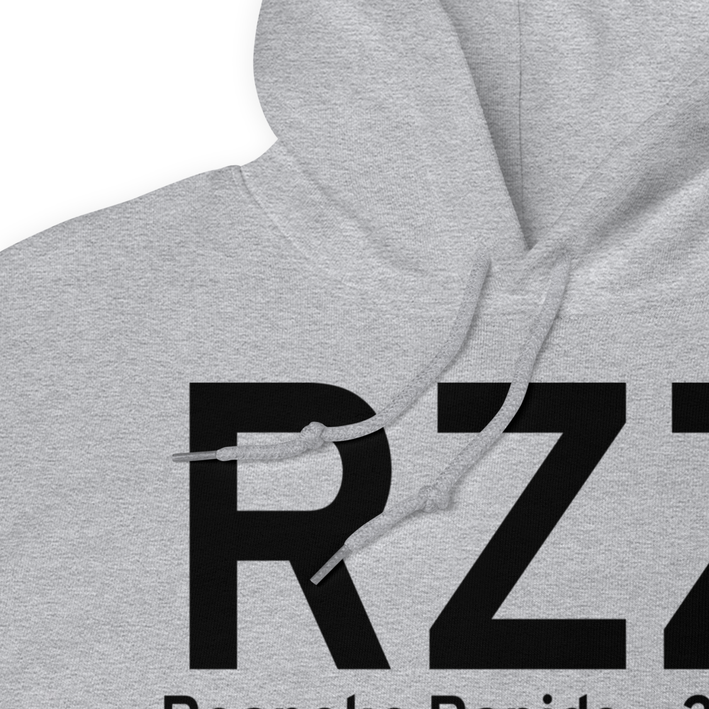 Roanoke Rapids (KRZZ) Airport Hoodie Sweatshirt 