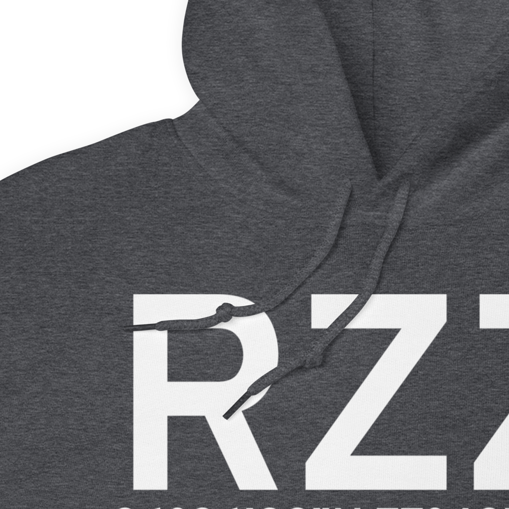 Roanoke Rapids (KRZZ) Airport Hoodie Sweatshirt 