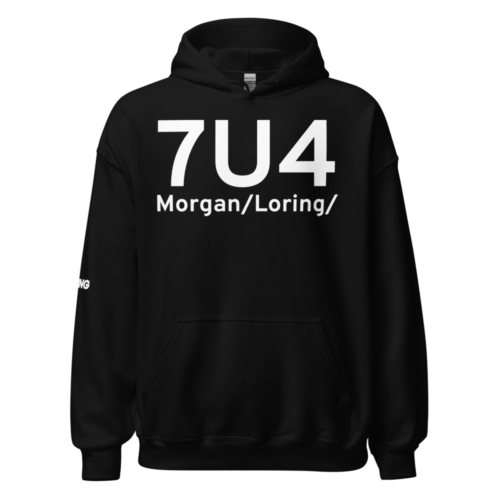 Morgan/Loring/ (7U4) Airport Hoodie Sweatshirt 