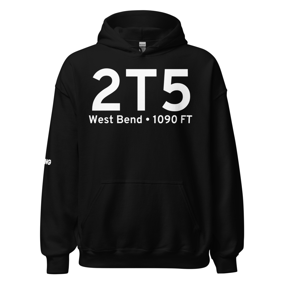 West Bend (2T5) Airport Hoodie Sweatshirt 