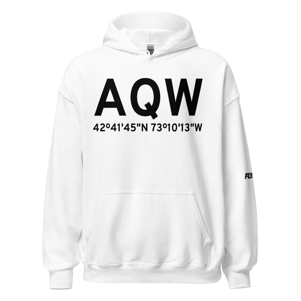 North Adams (KAQW) Airport Hoodie Sweatshirt 