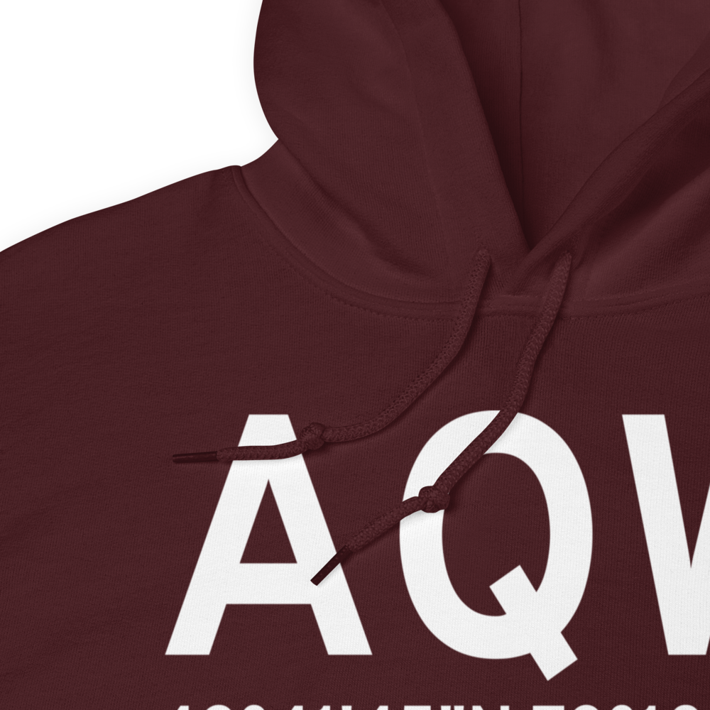 North Adams (KAQW) Airport Hoodie Sweatshirt 