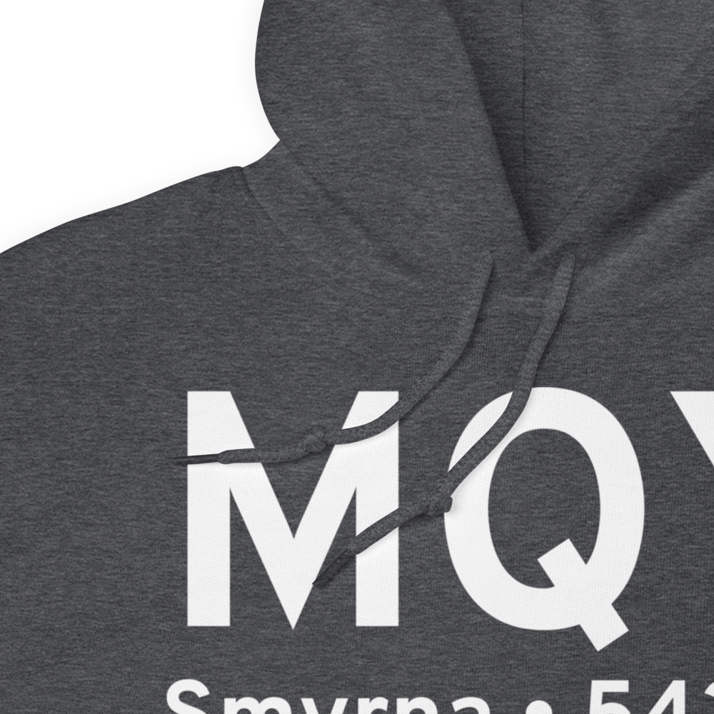 Smyrna (KMQY) Airport Hoodie Sweatshirt 