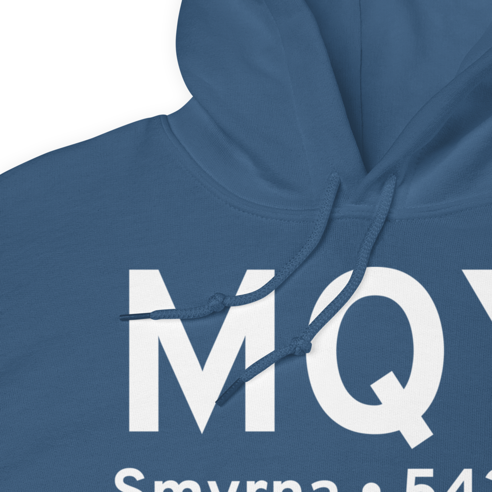 Smyrna (KMQY) Airport Hoodie Sweatshirt 