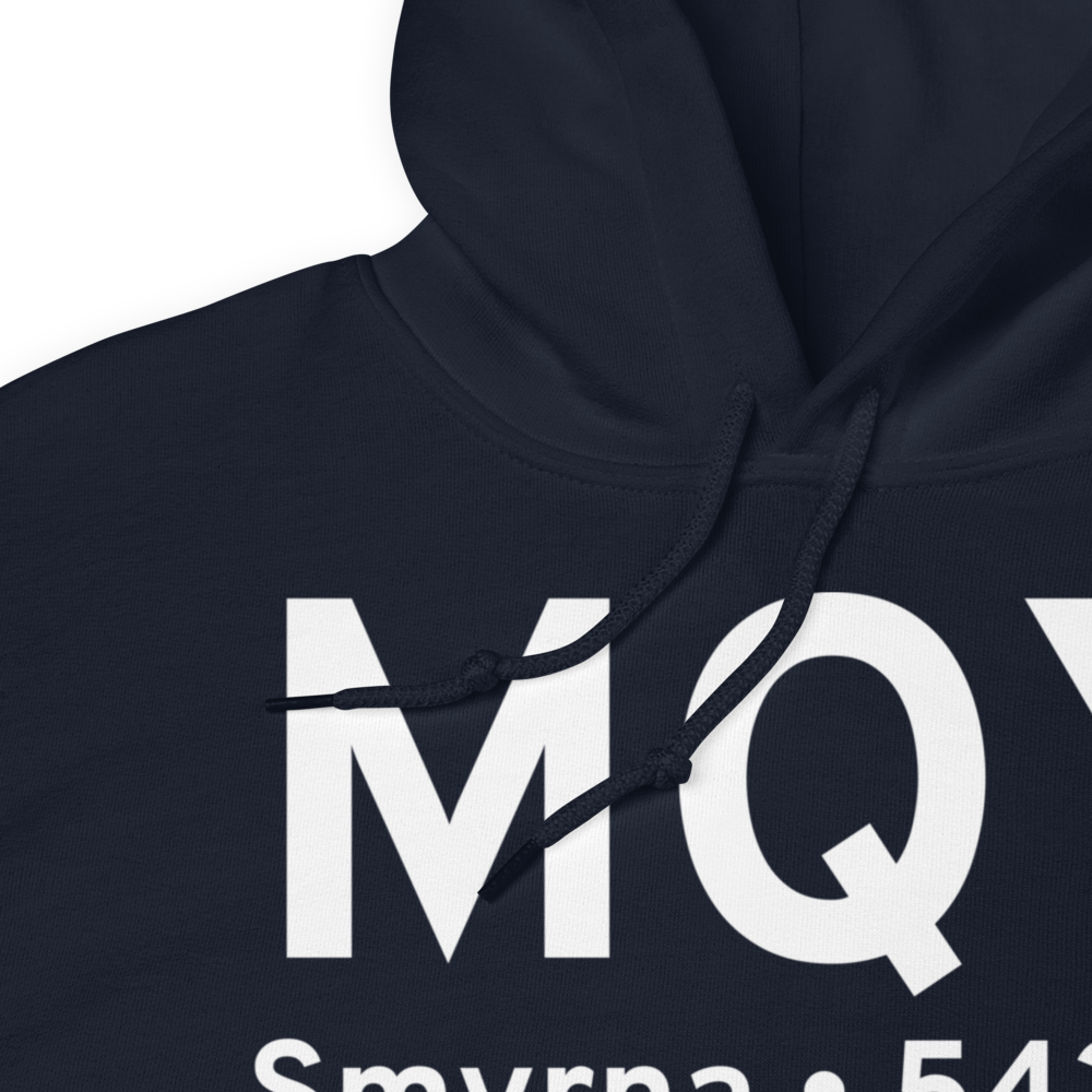 Smyrna (KMQY) Airport Hoodie Sweatshirt 