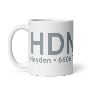 Hayden (KHDN) Airport Mug