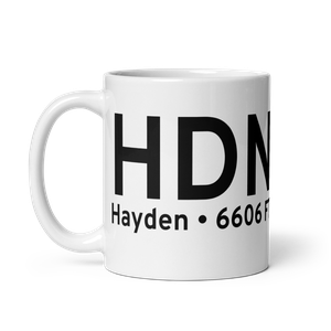 Hayden (KHDN) Airport Mug