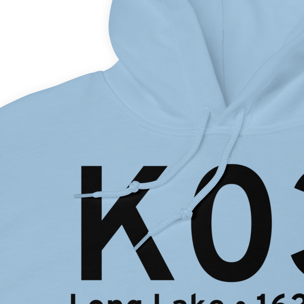 Long Lake (K03) Airport Hoodie Sweatshirt 