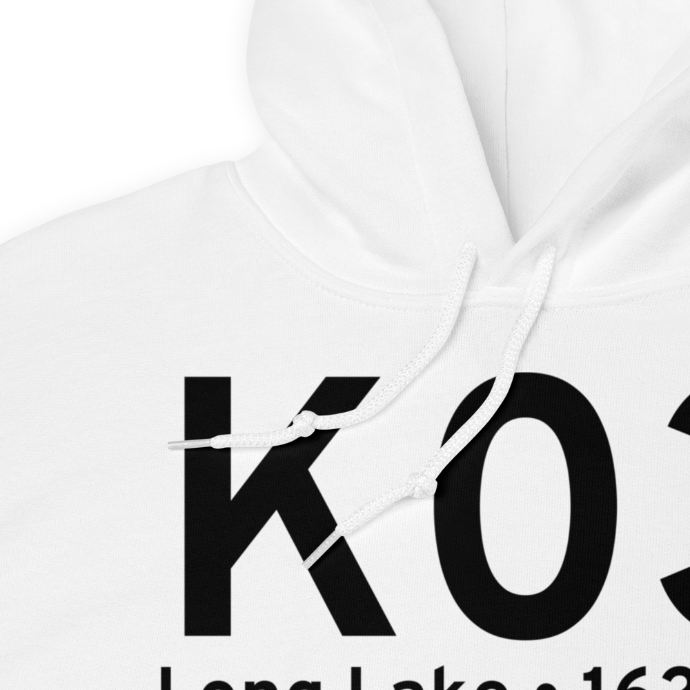 Long Lake (K03) Airport Hoodie Sweatshirt 