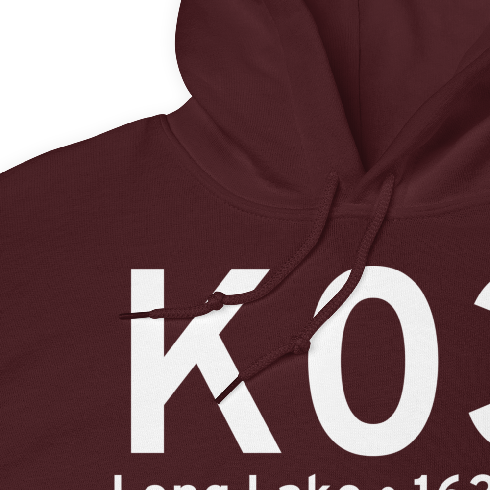 Long Lake (K03) Airport Hoodie Sweatshirt 