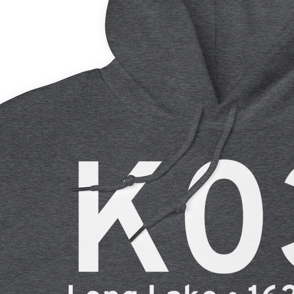 Long Lake (K03) Airport Hoodie Sweatshirt 