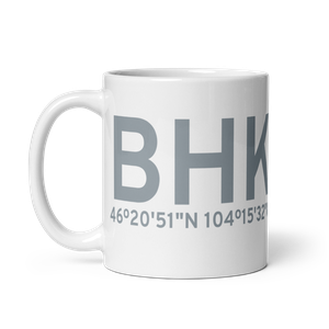 Baker (KBHK) Airport Mug