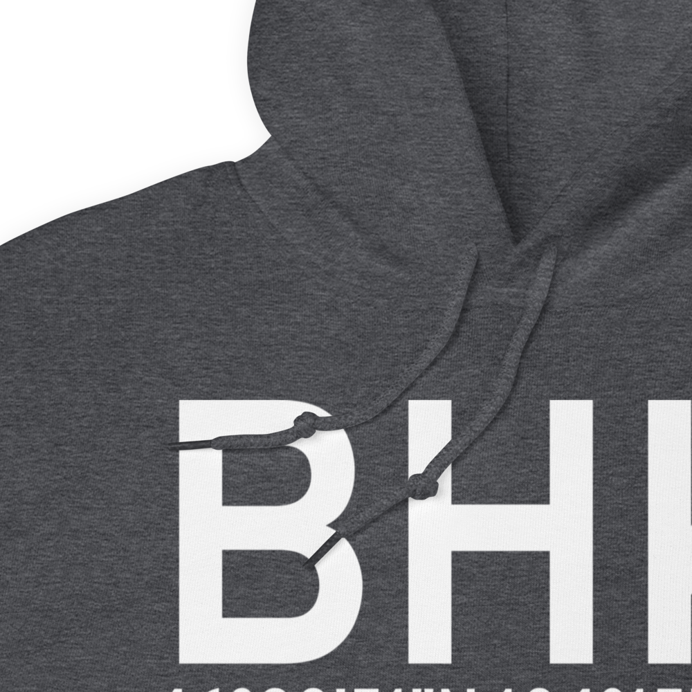 Baker (KBHK) Airport Hoodie Sweatshirt 