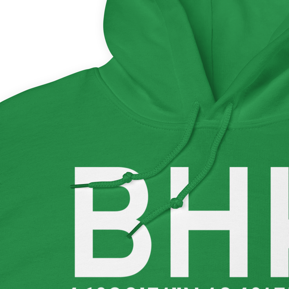 Baker (KBHK) Airport Hoodie Sweatshirt 