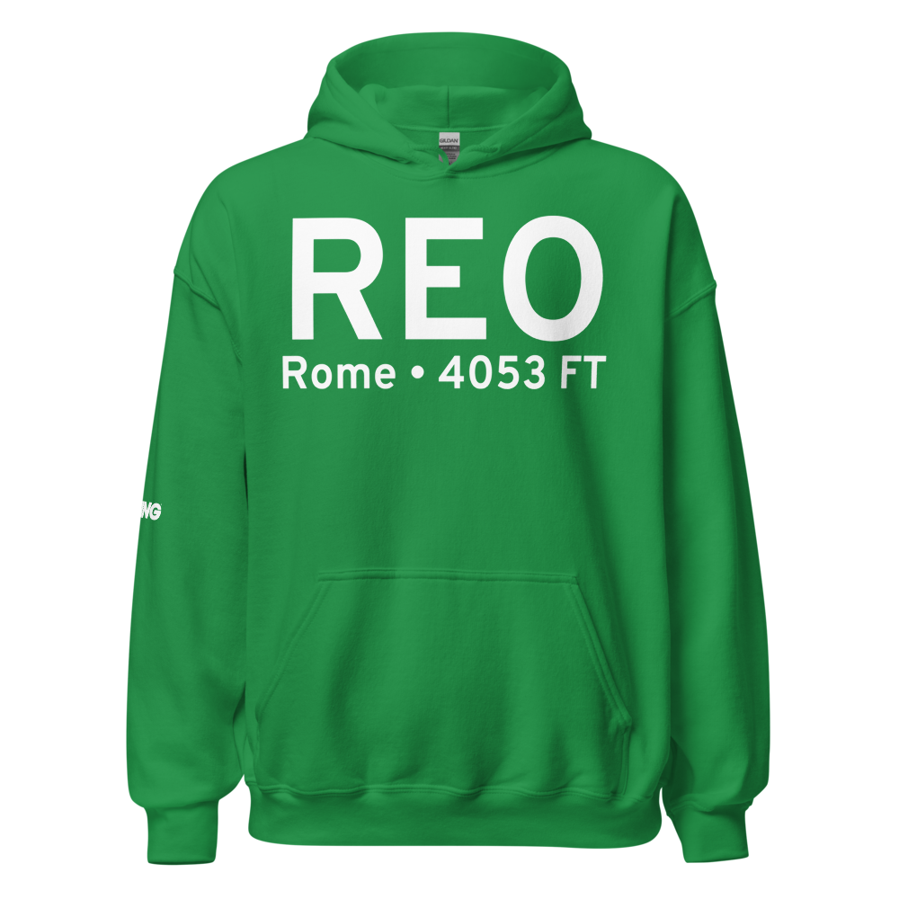 Rome (KREO) Airport Hoodie Sweatshirt 