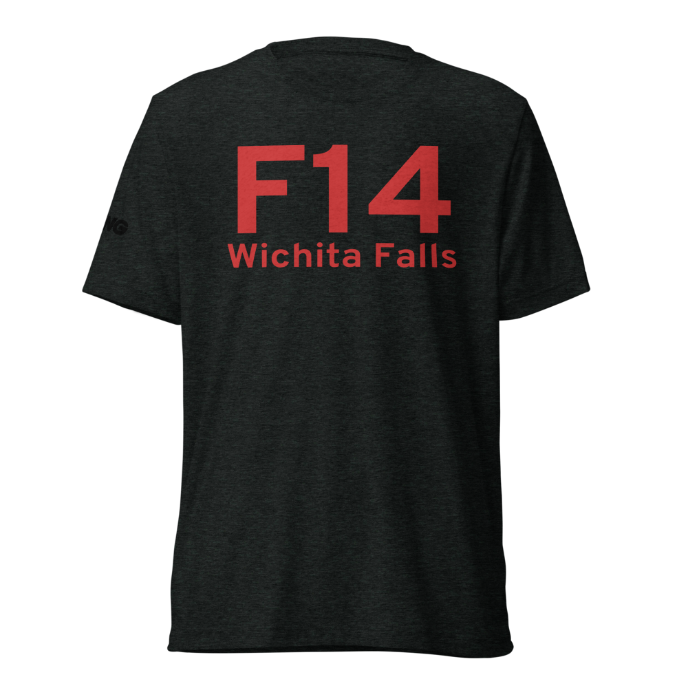 Wichita Falls (KF14) Airport Tri-blend T-Shirt 