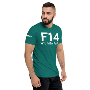 Wichita Falls (KF14) Airport Tri-blend T-Shirt