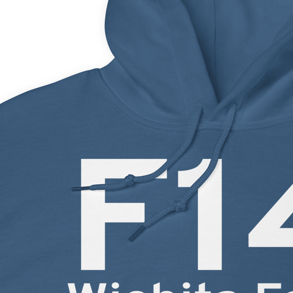 Wichita Falls (KF14) Airport Hoodie Sweatshirt 