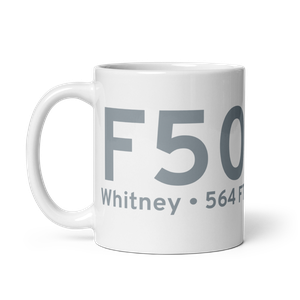 Whitney (F50) Airport Mug