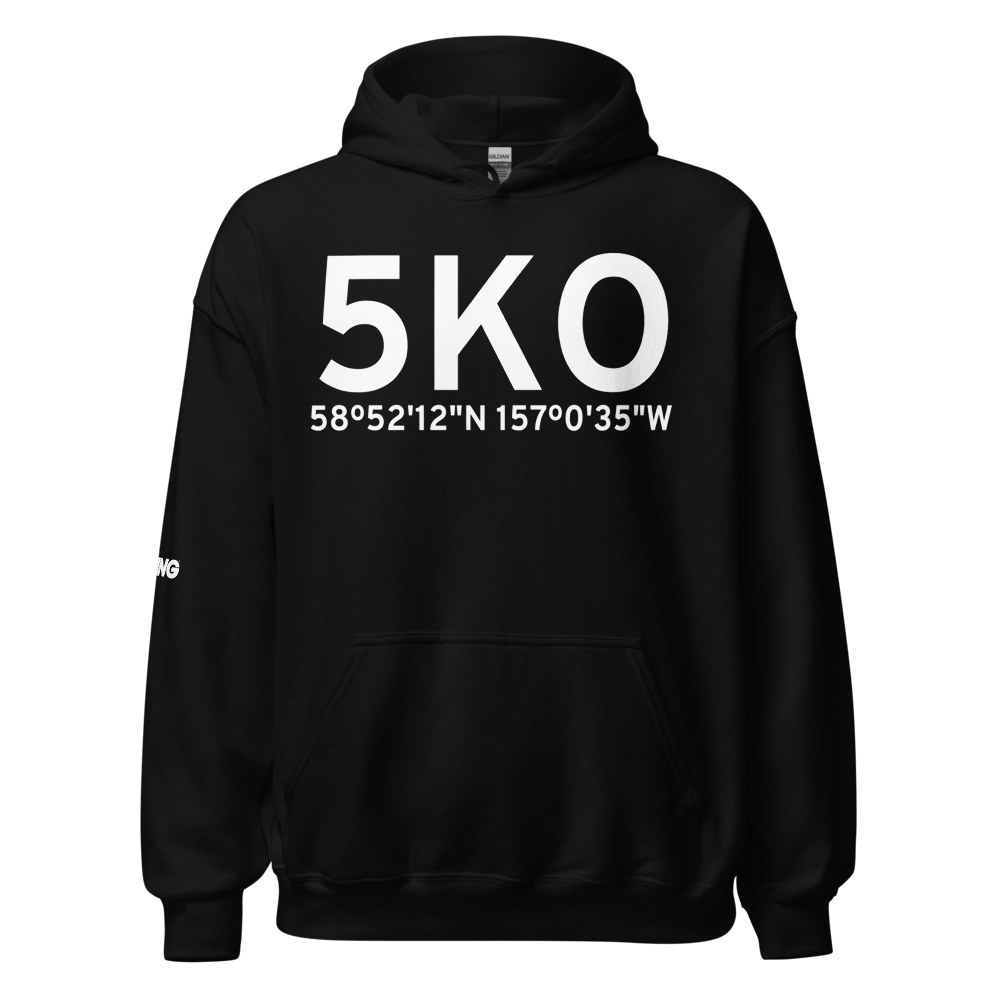 Koggiung (5KO) Airport Hoodie Sweatshirt 