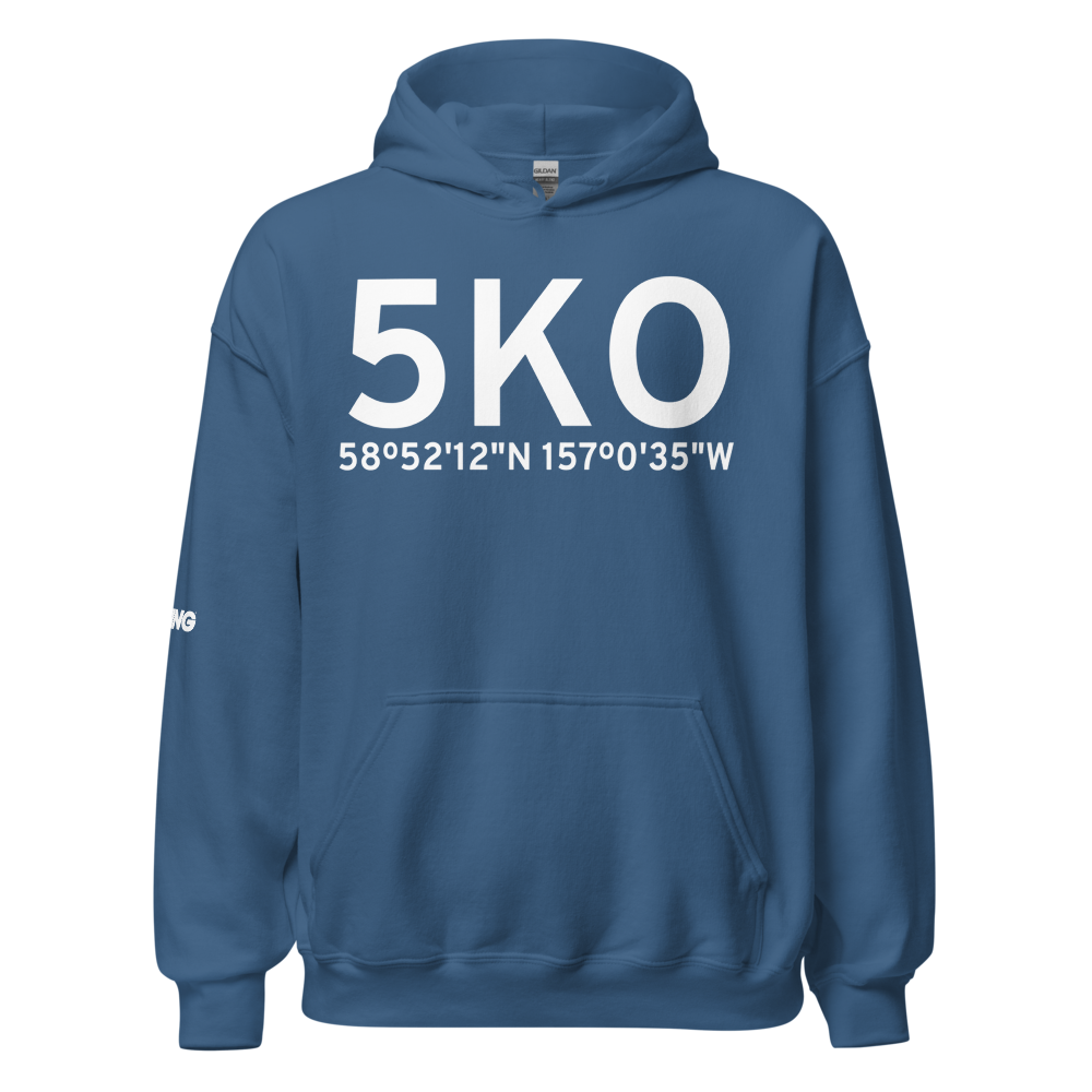 Koggiung (5KO) Airport Hoodie Sweatshirt 