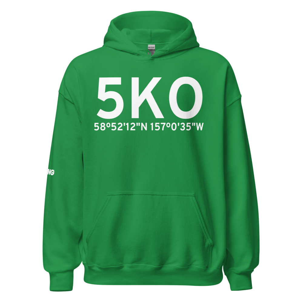 Koggiung (5KO) Airport Hoodie Sweatshirt 