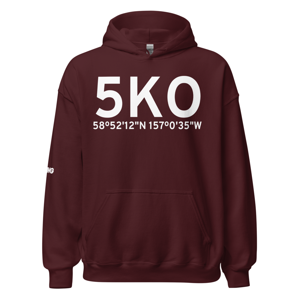 Koggiung (5KO) Airport Hoodie Sweatshirt 
