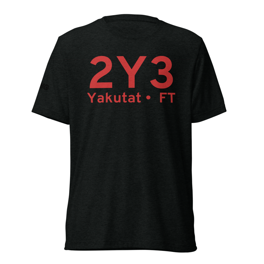Yakutat (2Y3) Airport Tri-blend T-Shirt 