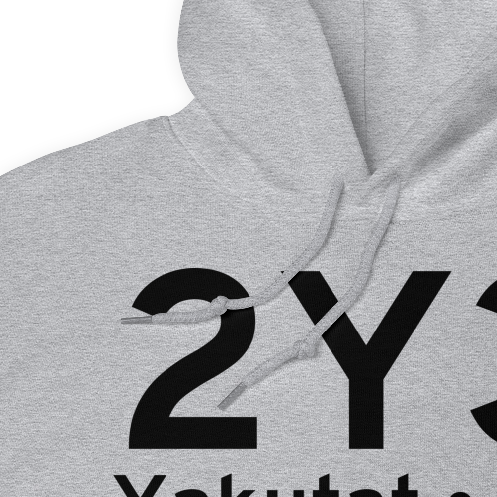 Yakutat (2Y3) Airport Hoodie Sweatshirt 