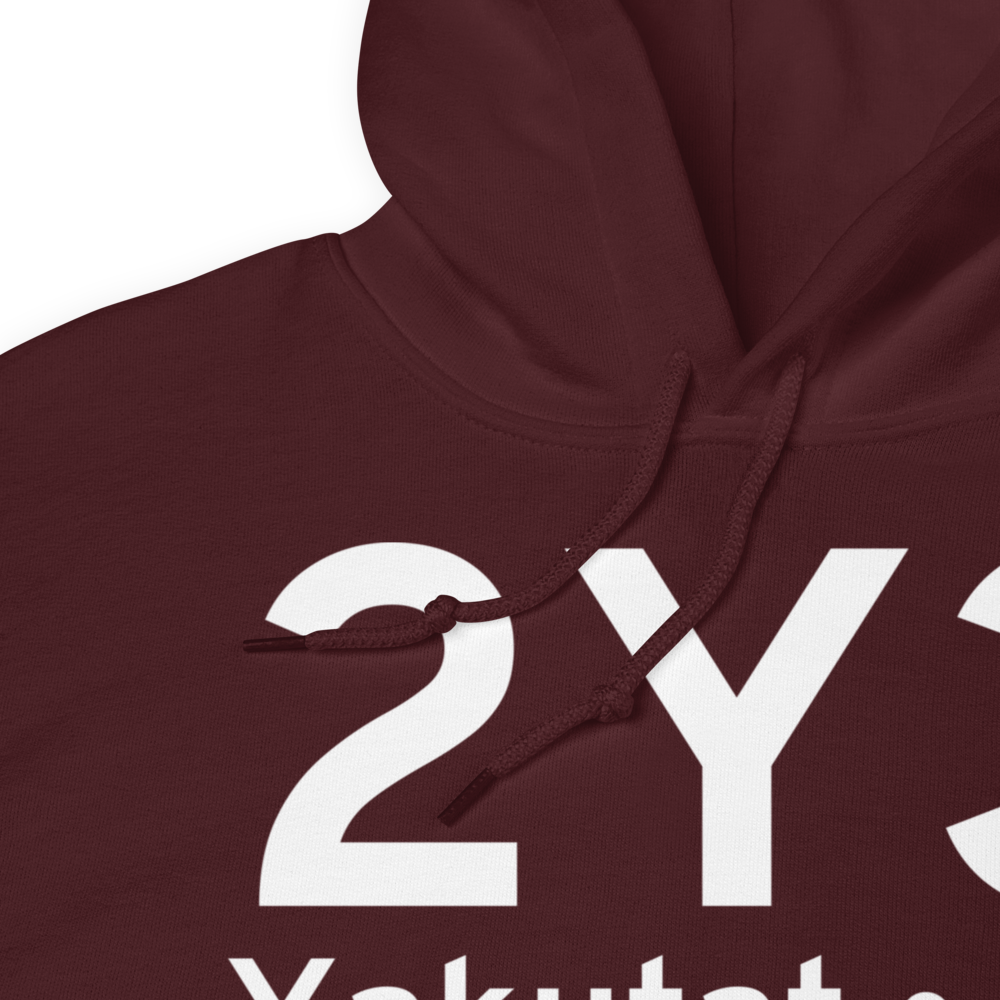 Yakutat (2Y3) Airport Hoodie Sweatshirt 