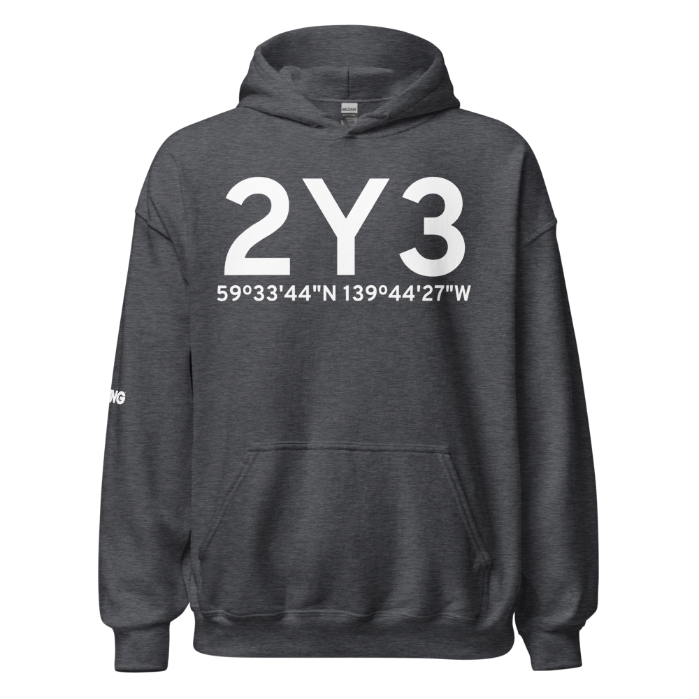 Yakutat (2Y3) Airport Hoodie Sweatshirt 